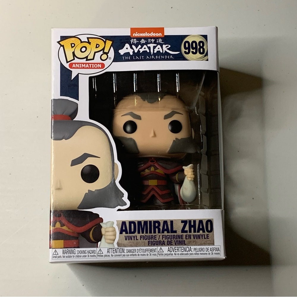 Avatar Admiral Zhao Funko Pop #998